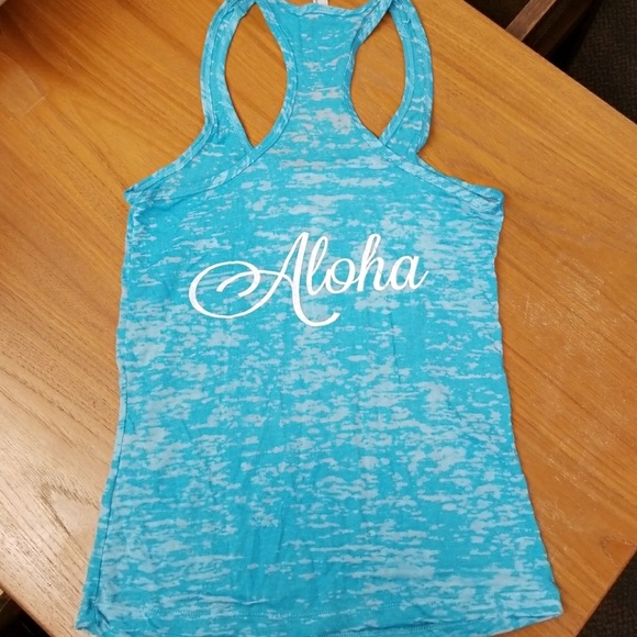 Next Level Light Blue Tank Top - Picture 2 of 2